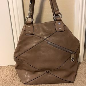 Authentic Brown Michael Kors Handbag - image 1